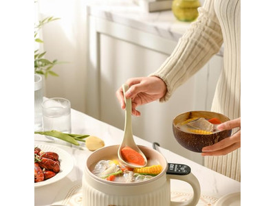 Set di 6 Ciotole di Cocco in Faggio Frutti di Bosco Artigianali Piatti Candela Profumata