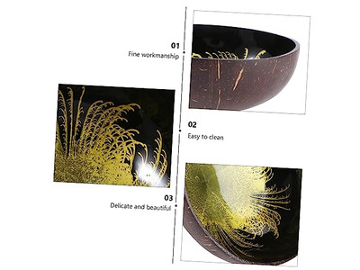 Fodere per Banneton per Ciotole di Plastica Set di Ciotole di Cocco e Cucchiaio Smoothie