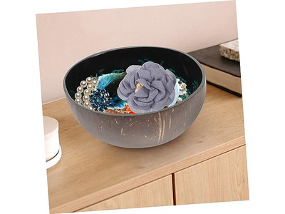 Ciotole di Cocco per Acai Shell Sala Contenitore Chiave Mini Set