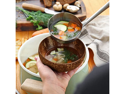 Set di Cocco Ciotola di Bambù Tazza d'Arte di Cocco Candele di Soia Barattoli per Candele Scaldino Pasquale