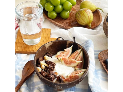 Ciotole di Cocco Lucide Set di Ciotole e Cucchiai Multicolore Miglior Prezzo Personalizzato