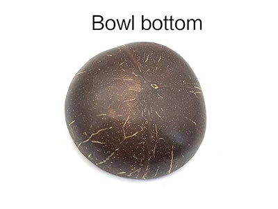 Ciotola di Candela a Forma Rotonda Guscio di Lavanda Decorativa Ciotole di Legno